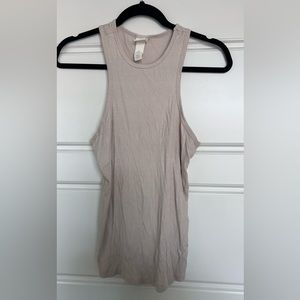 Ribbed racerback tank